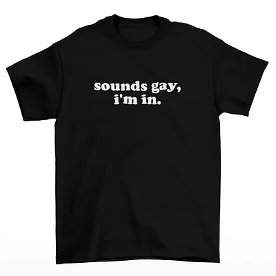 Black Sounds Gay Im Tshirt