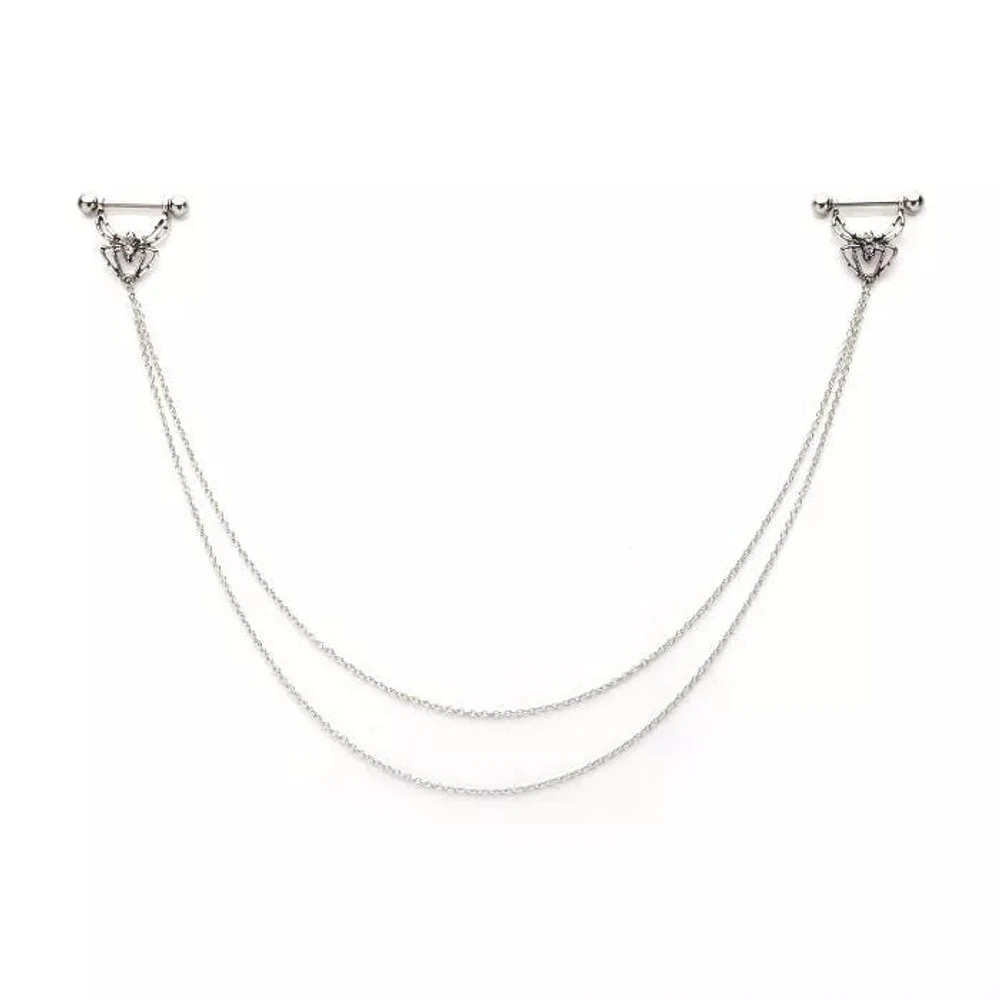 Spider With Double Chain Connection Nipple Bars