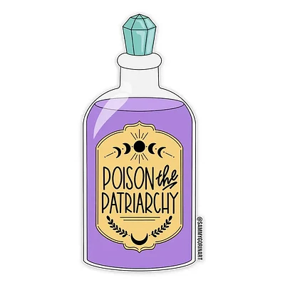 Veneno el patriarcado Pegatina