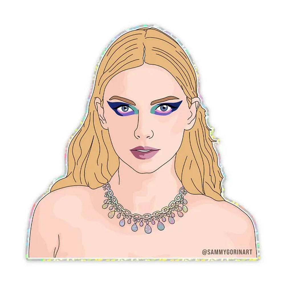 Taylor Swift Midnights Glitter Sticker