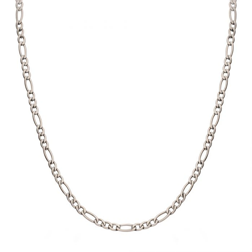 Titanium Figaro Chain 20"