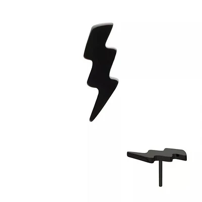 Lightning Bolt alto PVD negro