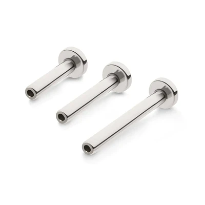 Labret de titanio con base 2.5