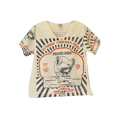 Shirt V -Neck Proud Hen