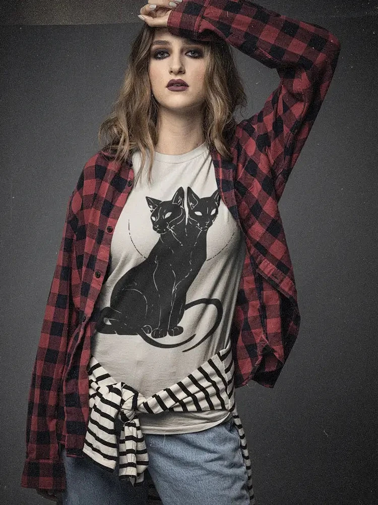 Two Headed Cat Top