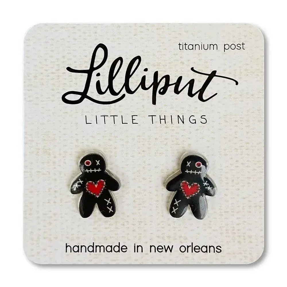 Voodoo Doll Earrings