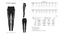 Knitted Mesh Leggings