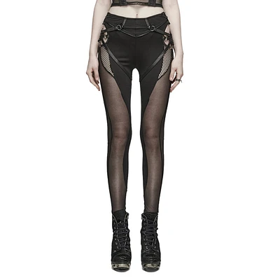 Knitted Mesh Leggings