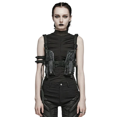 Quilted Shoulder Body Harness