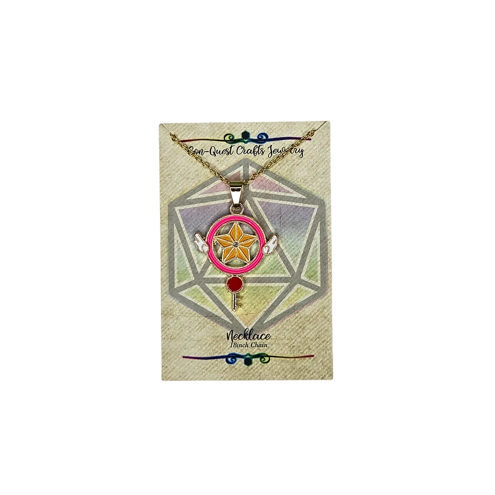 Yellow Cardcaptor Sakura Necklace