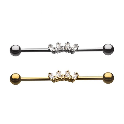 Trapezoid 4 Prong Jewel