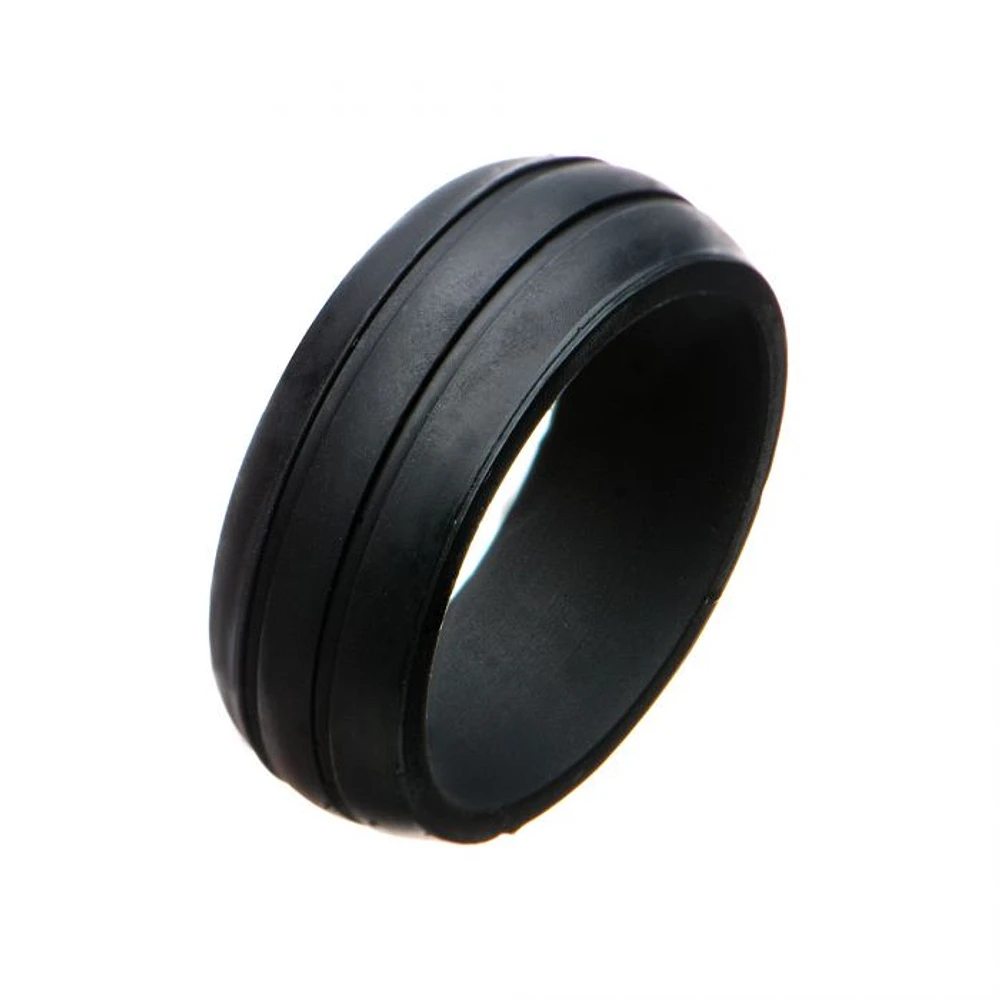 Black Silicone Ring Size