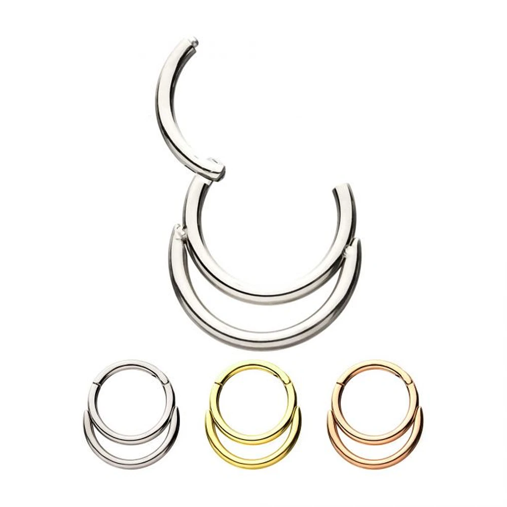 16g Double Hoop Hinged