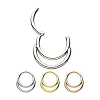 16g Double Hoop Hinged