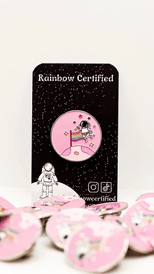 Orgullo LGBTQIA+ de Moon Land Chapa