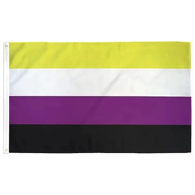 Nonbinary Pride Flag  2ft x 3ft