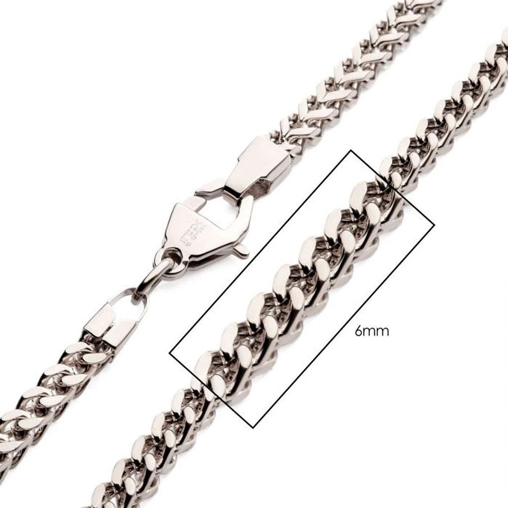 Collar de cadena Franco de acero 24"