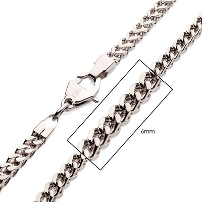 Collar de cadena Franco de acero 24"