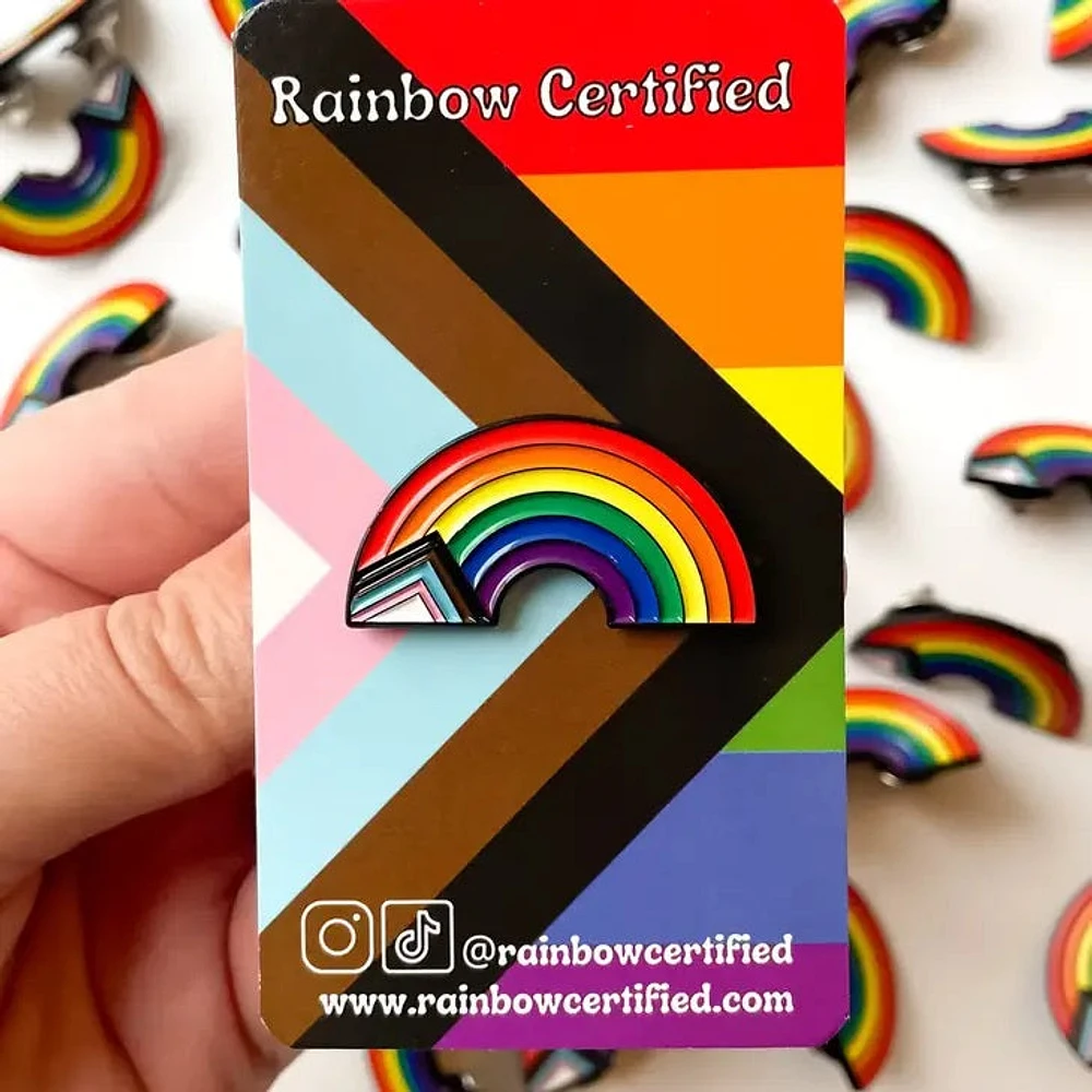 Pin arcoiris progresivo