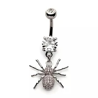 Araña con gemas pavimentadas