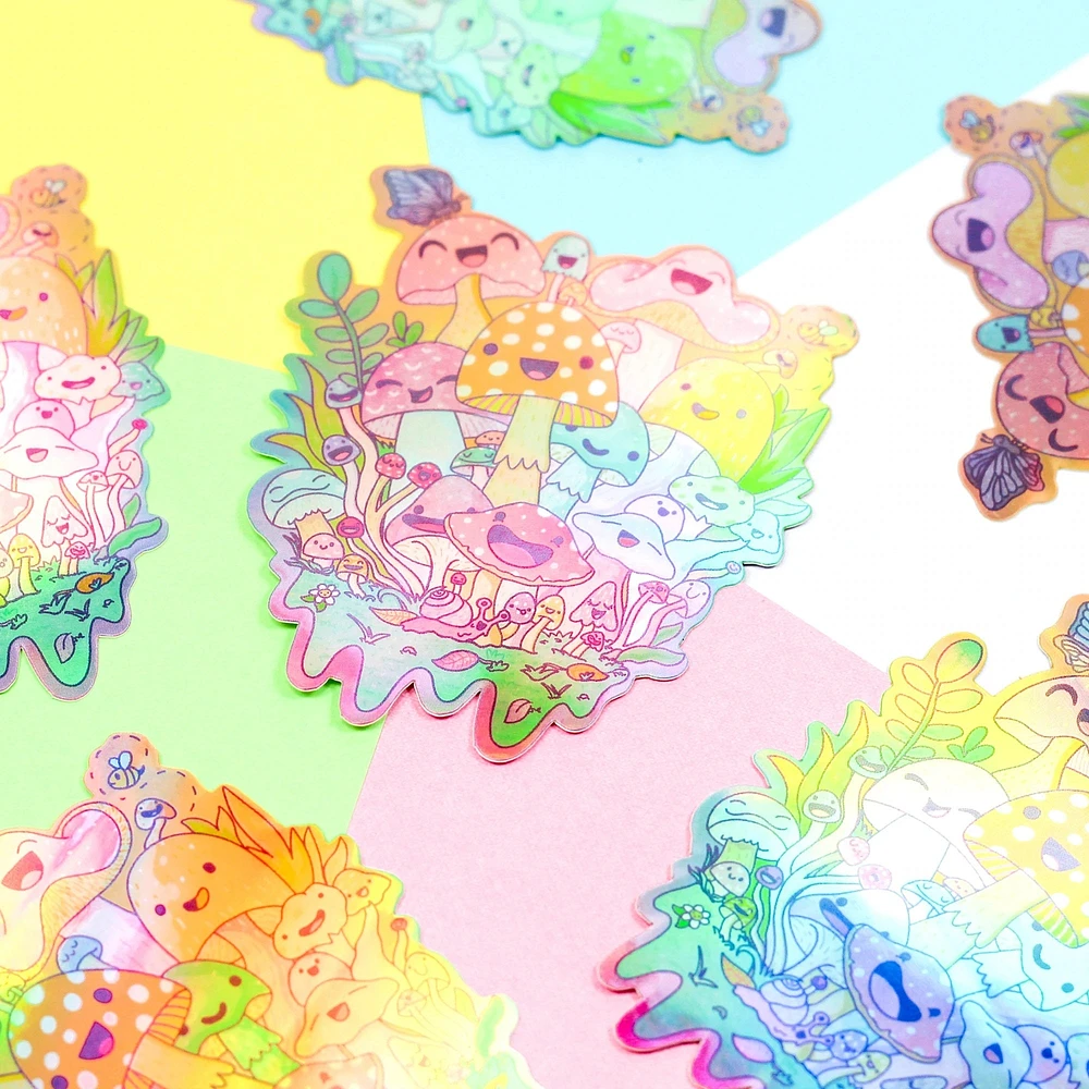Happy Mushroom Psychedelic