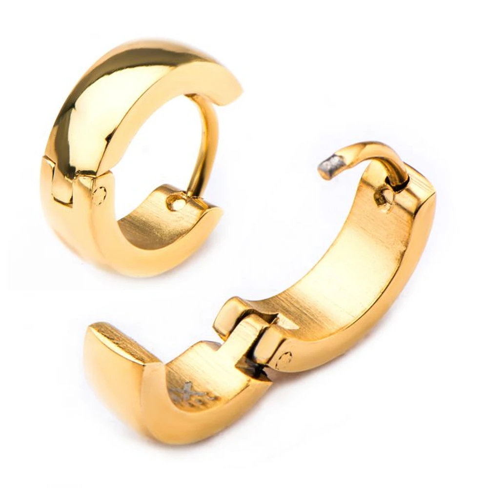 Gold IP/Steel 9mm/4mm