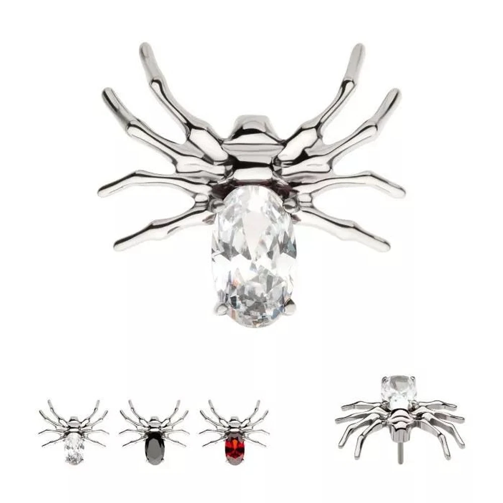 Gema de punta ovalada araña