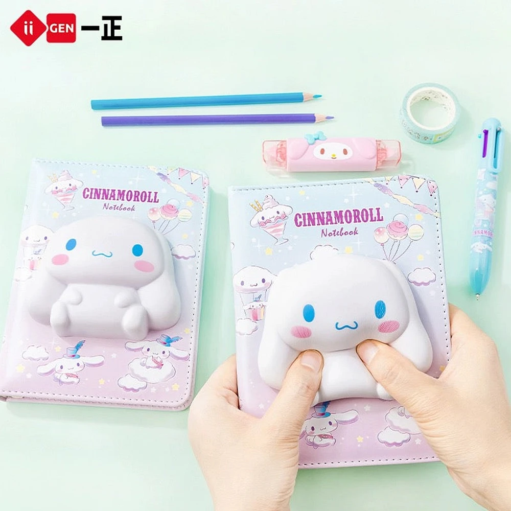 IIGEN Sanrio Squishy Notebook - Cinnamoroll