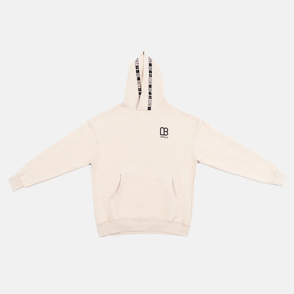 W Crowned Hoodie - Beige