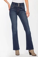 WallFlower Riverton Wash Sassy High-Rise Bootcut Jean