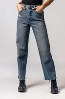 Celebrity Pink Emaline Wash High-Rise Straight-Leg Jean