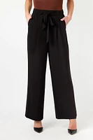 Airflow Wide-Leg Tie-Front Pant
