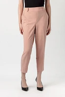 Knit Crepe Cropped Trouser