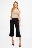 Pull-On High-Rise Culotte