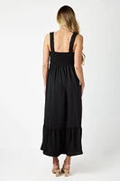 Airflow Maxi Dress with Smocked Top