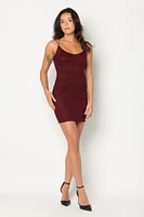 Strappy Back Lace Mini Dress