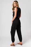 Airflow Sleeveless Jumpsuit