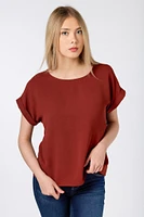 Airflow Short Sleeve Blouse