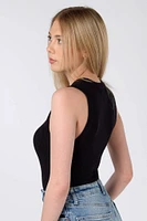Ribbed Sleeveless Shell