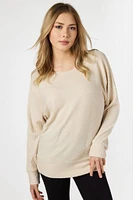 Dolman Sleeve Hacci Sweater