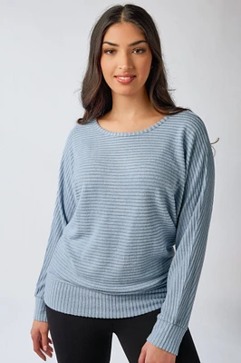 Dolman Sleeve Hacci Sweater