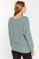 Dolman Sleeve Hacci Sweater
