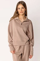 Ultra-Soft Half Zip Sweatshirt