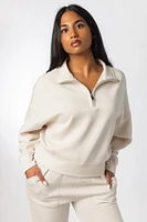 Ultra-Soft Half Zip Sweatshirt