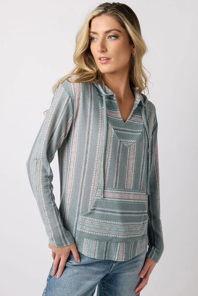 WallFlower Dakota Hacci Baja Hoodie