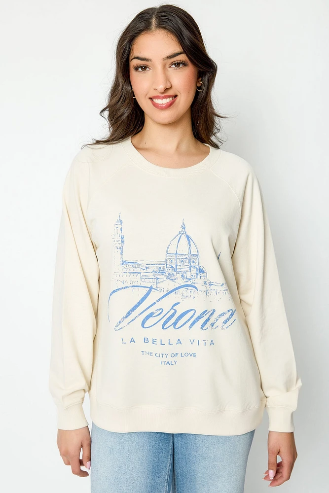 Oversized French Terry "Verona" Sweatshirt
