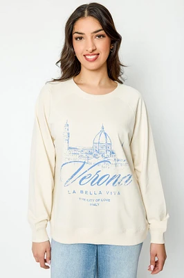Oversized French Terry "Verona" Sweatshirt