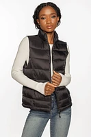 Nylon Quilted Puffer Vest