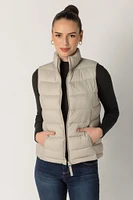 Nylon Quilted Puffer Vest