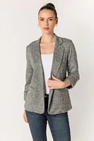 Space Dye Knit Blazer